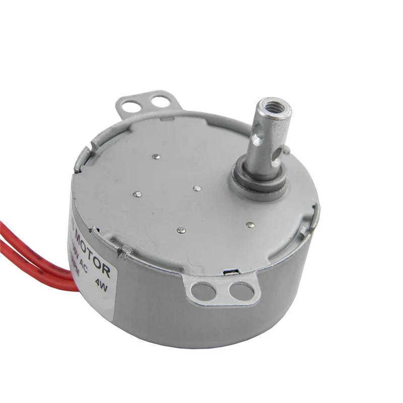 Incubator Motor TYC-50 Motor Synchronous 12V/110V/220V AC 0.8-1RPM 1.4RPM 15-18RPM 4W Microwave Motor For Electric Fireplace