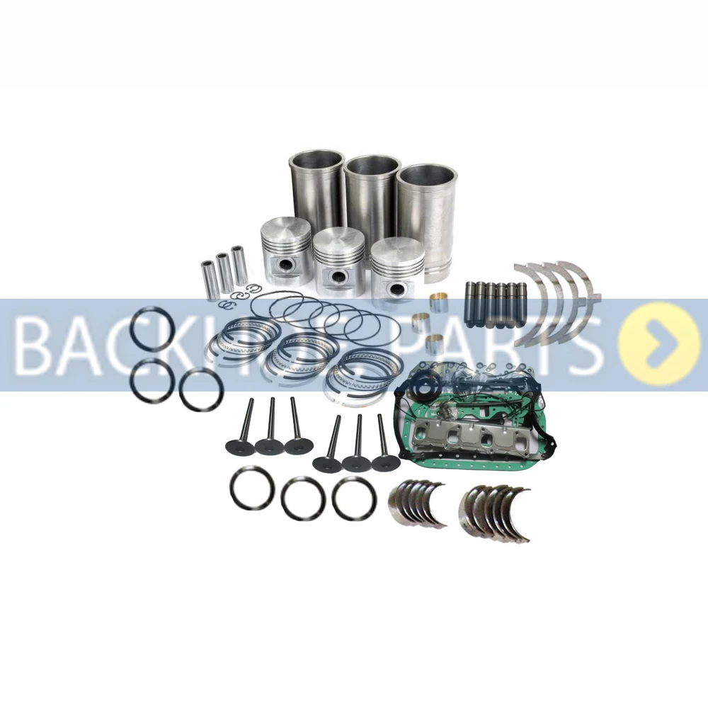 Overhaul Rebuild Kit for Yanmar 3T84HL 3T84HA 3T84HLE 3T84HTLE-TBS Engine Takeuchi TB035 TB025 Excavator