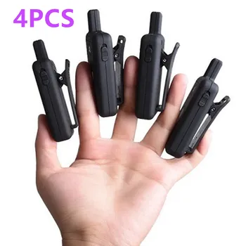 4PCS 16 Kanäle Leixen Mini Walkie Talkie VV-109 Woki Toki Freies Lizenz FRS Kleine Größe Kinder Two Way Radio für Restaurant