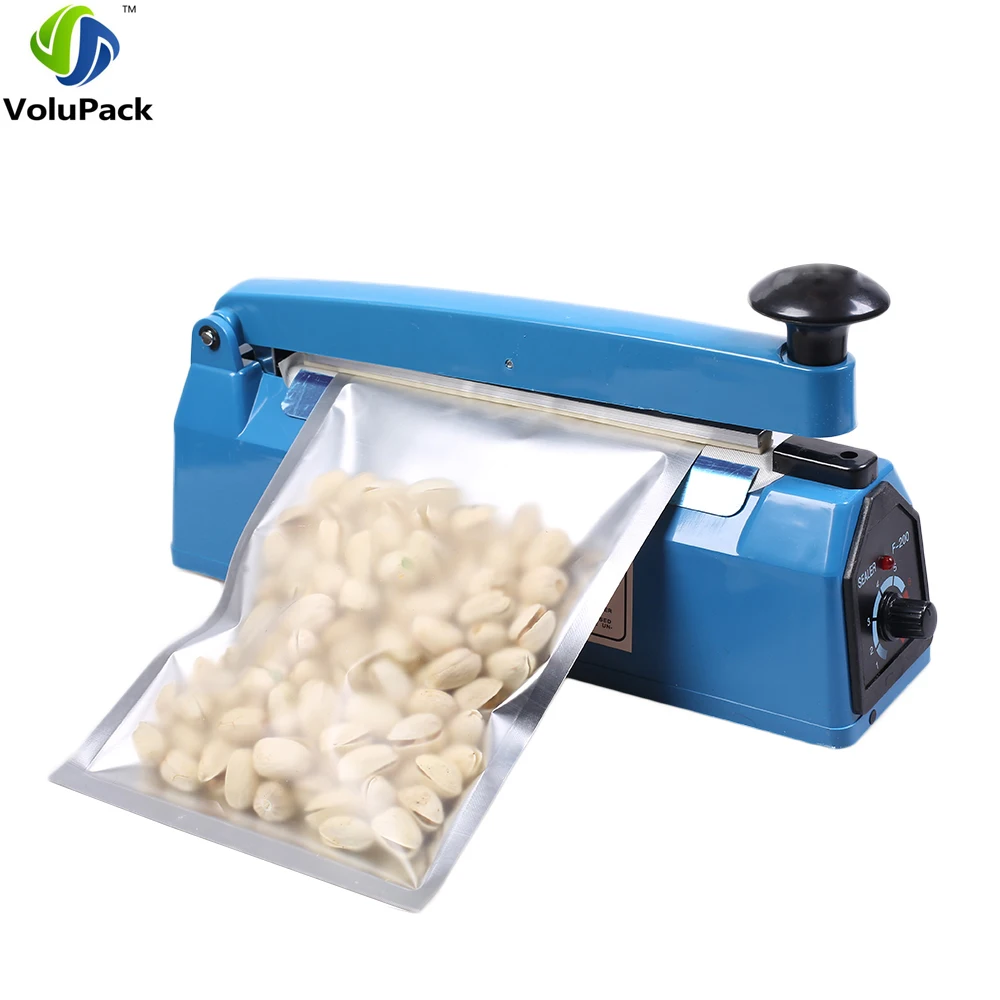 

Manual Heat Sealing Machine, Impulse Sealer, Aluminum or Plastic, Open Top Bag, Food Storage Bag, High Quality,AC 110V,220V,50Hz