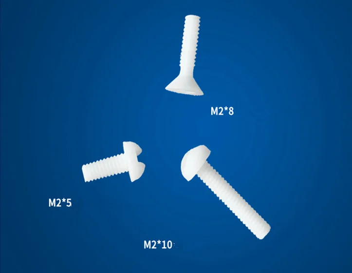 

M2 * 5 Alumina ceramic screw/ 95% Alumina Ceramic Screw / Antioxidant Bolt / High Temperature Screw