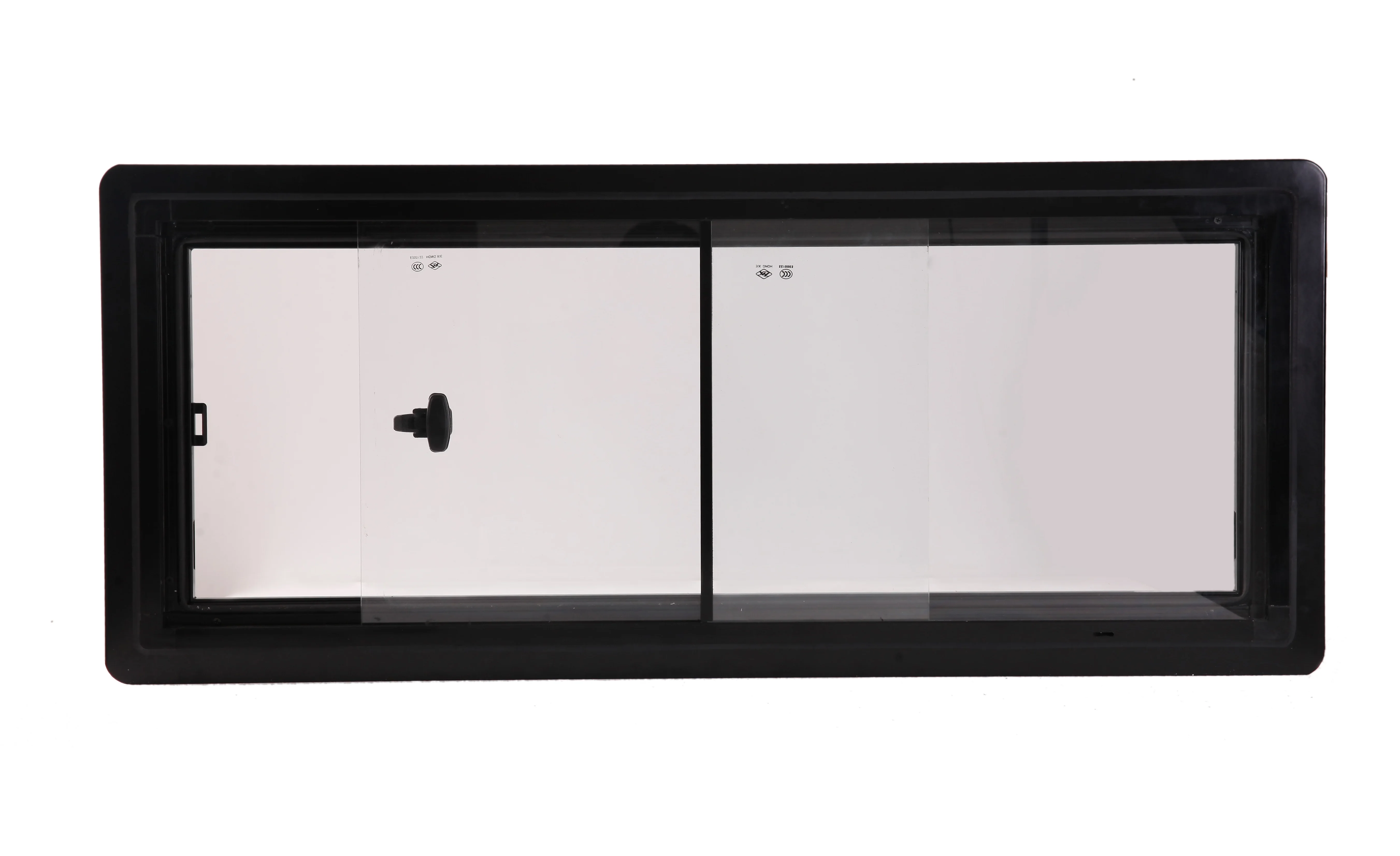 RV Caravan Sliding Window Ventilation Hatch With Screen& Blind Tempered Glass MG15RW-SL