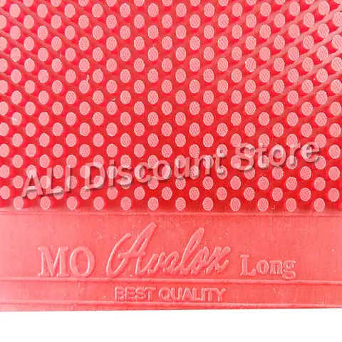 AVALOX MO 슈퍼 빅 핍 롱 아웃 탁구 고무, 스폰지 없는 탑시트, ITTF 없음