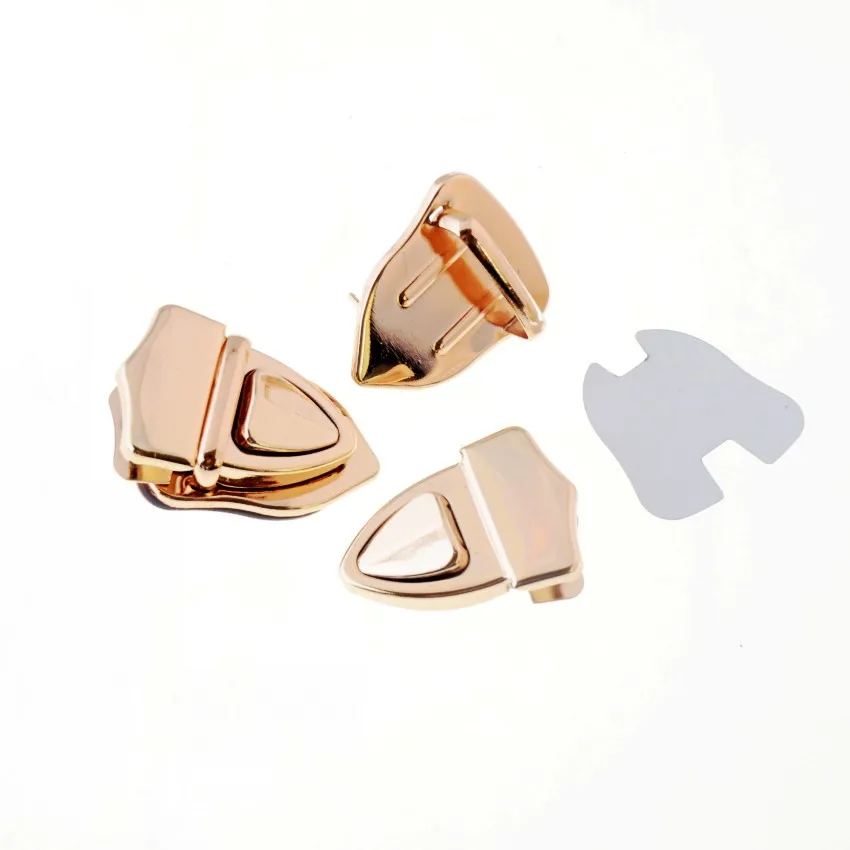 Free Shipping-5 Sets Rose Gold Color Purse Snap Clasps/ Closure for Purse Handbag/ Bag 4.4x3cm J3758