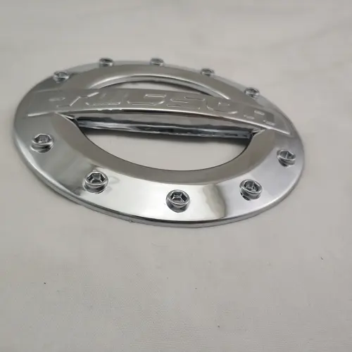 Imagen 2 del producto Cubierta para tanque de combustible de coche, accesorio cromado ABS para Hyundai Tucson 2004, 2005, 2006, 2007, 2008, 2009, 1 piezas