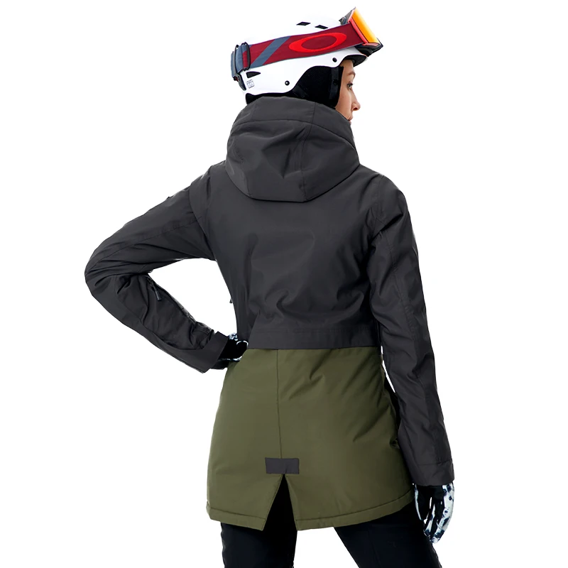 RUNNING RIVER – veste de Snowboard chaude pour femme, vêtement de Sport de plein air, mi-cuisse, de haute qualité, pour l\'hiver, # A8010