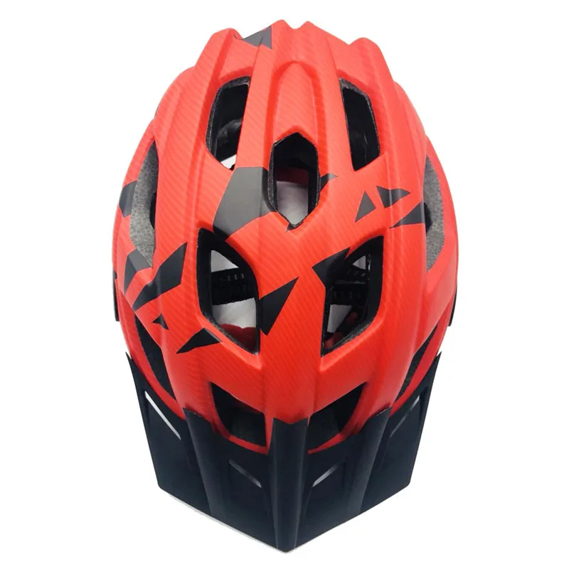 Ultralight Bicycle Helmet with Visor, Mountain Bike Headwear, All-Terrai MTB Road Bike, Outdoor Sports Safety, 998, New, 2024