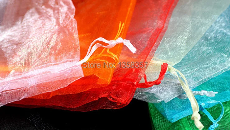 

100pcs/lot Direct Manufacturer Organza drawstring bags for accessorie/gift/headset/herb/toiletry bags\pouch customize wholesale