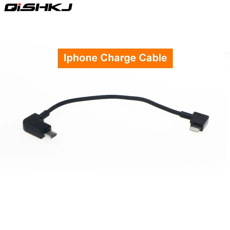 Gimbal Charging Cable For Lightning Type C Micro-USB for Zhiyun Smooth 4 3 Q Feiyutech Vimble 2 Android Samsung iPhone Cable