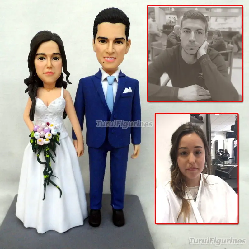 Custom Bobblehead customized golf bobblehead doll wedding figurine funny gifts birthday golfer doll figurine by Turui Figurines