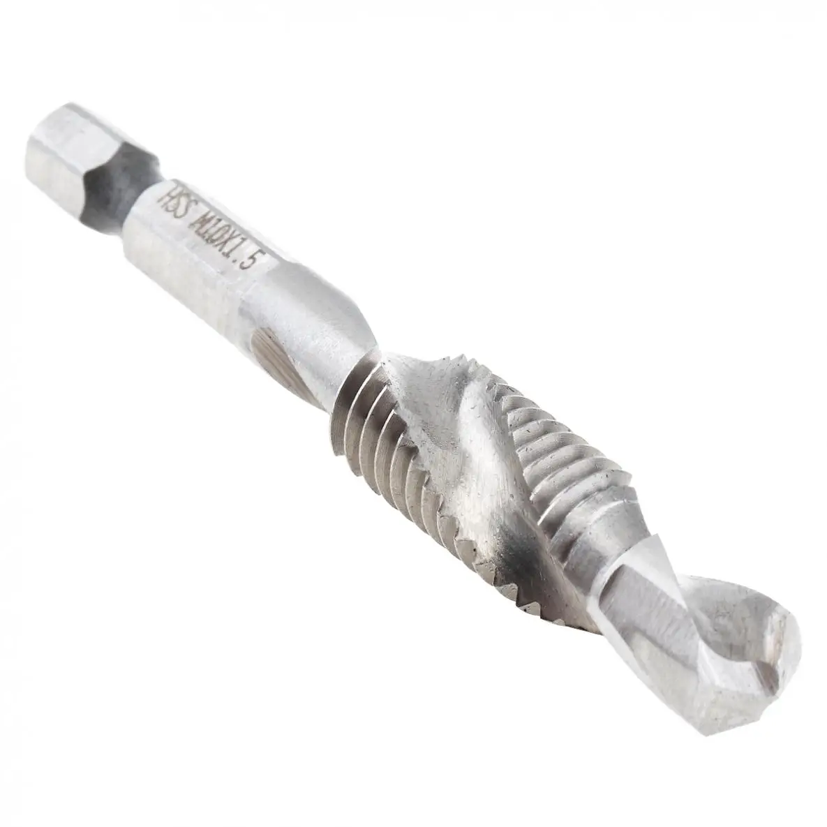 Forets MeaccelerTap en acier à haute vitesse, tige hexagonale, filetage de vis HSS, composé de machine à vis, M3 figuré, M5, M6, M8, M10, outils à main, 6 pièces
