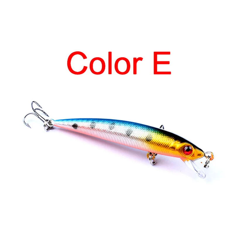 1pc High Quality Minnow Fishing Lures 90mm 11g Crankbait Fishing Wobblers 3D Eyes Artificial Hard pesca Bass tackle 30