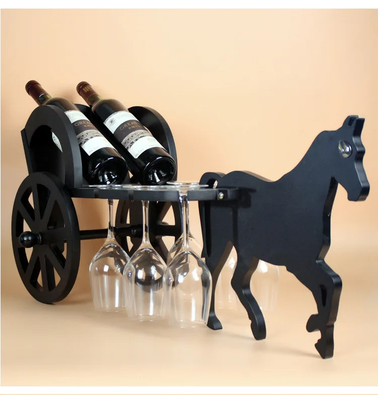 

D creative European Home Furnishing room decor decoration living room TV cabinet wood wine rack bar wedding gift