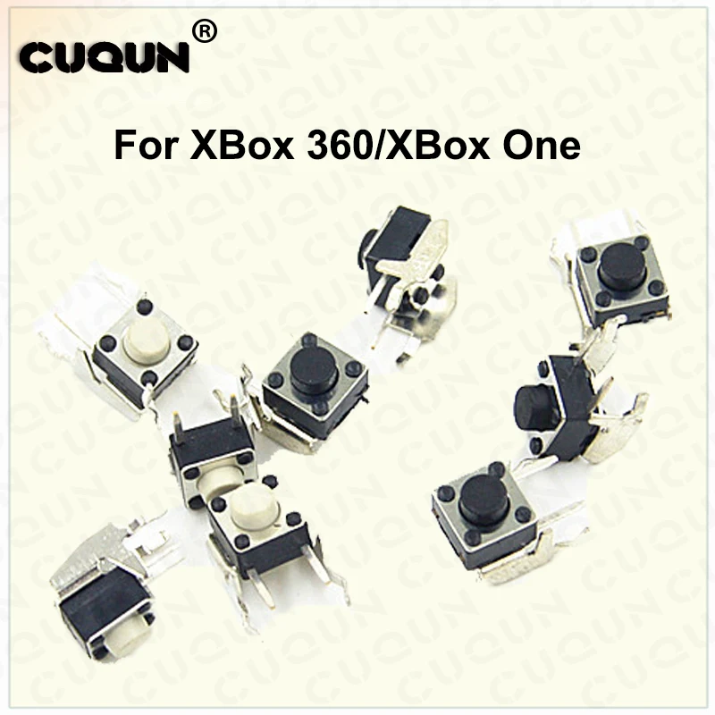 Botón de interruptor RB LB Original para XBox One/360 LB RB, botón de Joystick de parachoques para Xbox 360/XBoxOne