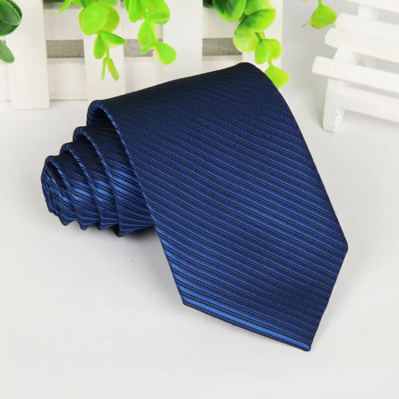 8CM Neck Green Ties For Men Silver Tie Solid Black Corbatas Para Hombre De Gravata Slim Wedding Necktie Accessories Rose