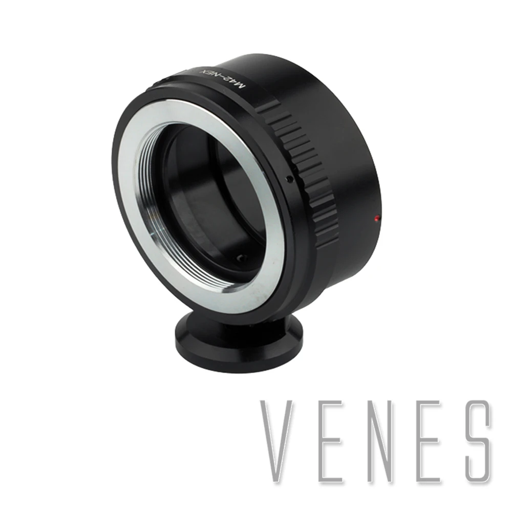 VENES M42-NEX Tripod Lens Adapter Suit For M42 to Suit for Sony E Mount NEX For NEX-VG900 NEX-VG30  NEX-6  NEX-7 A5100 A6000