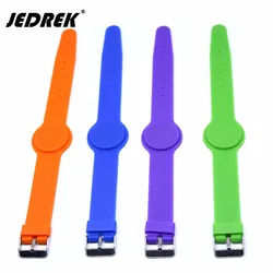 T5577 Chip Rewriteable RFID Silicone Adjustable Bracelet Wrist Strap waterproof