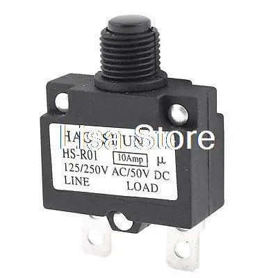 Spare Part 2 Pins HS-R01 MR1 10A Momentary Press Button Switch 125/250VAC 32VDC