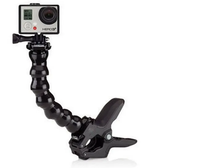 Accesories, Jaws Flex Clamp Mount and Adjustable Neck for GoPro Accessories or Camera Hero1/2/3/3+/4 sj4000/5000/6000