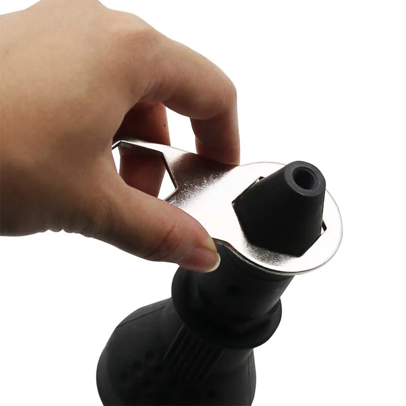 Pistola per dado per rivetti elettrici strumento per rivettatura adattatore per trapano per rivettatura a batteria inserto per dado adattatore per trapano per rivettatura