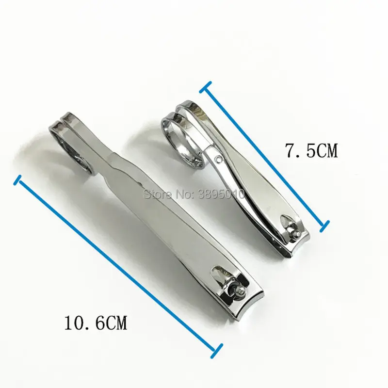 Flat and Bend Nail Clippers Nail Beauty Manicure Tools With Handle Sharp Pedicure Large and Small Size Scissors F1144