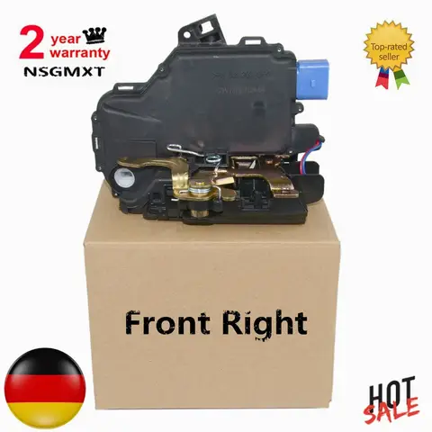 AP01 Front Right For VW New Beetle/T5 Transporter,Multivan 5,Kasten/Polo/Lupo/Seat Ibiza 4/Fabia Door Lock Mechanism 6QD837016E