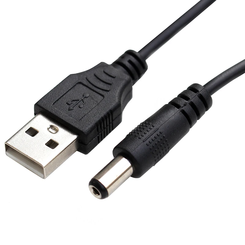 

Usb-кабель для зарядки dc5.5мм * 2,1 мм для устройств с напряжением тока 5 В