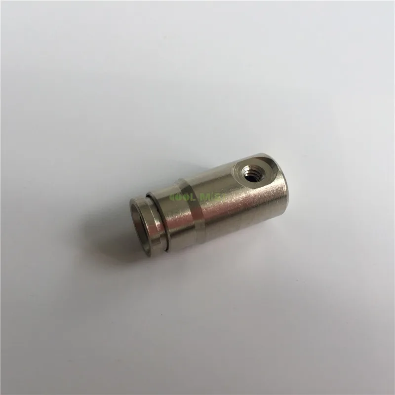 S111 Brass cap end Stoppers 3/8'' plugs with one nozzle hole seat 10/24UNC quick fitting for misting system 5pcs/lot