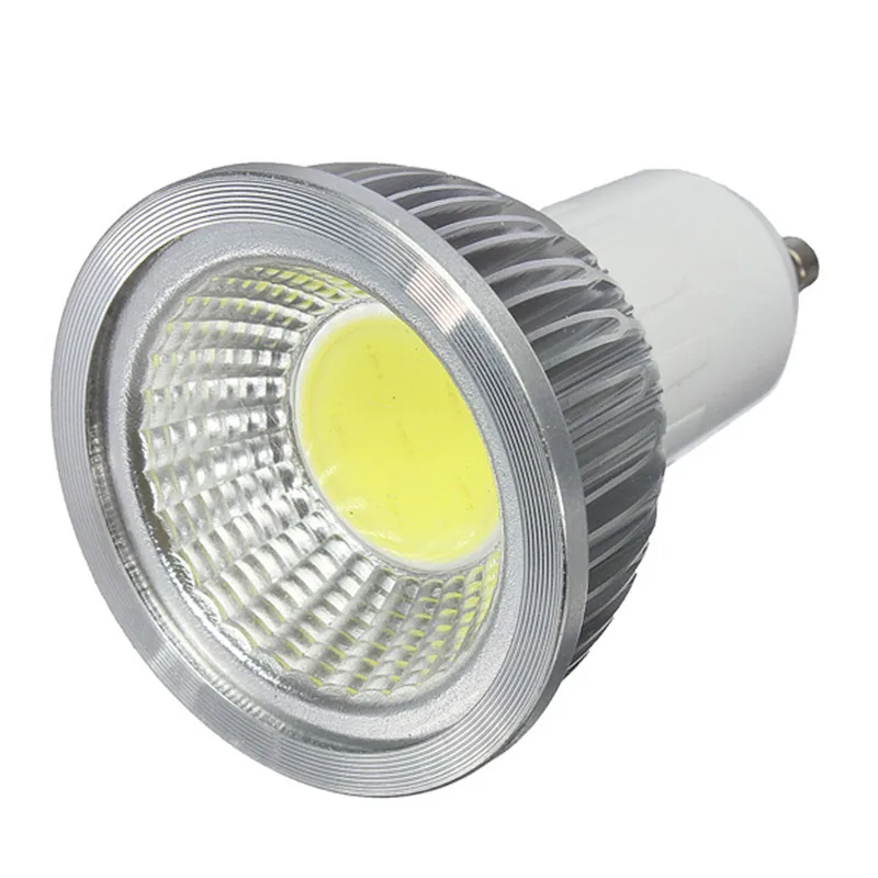 1X Super Bright GU 10 Bulbs Light Dimmable Led Warm/Cold White AC85-265V 9W 12W 15W GU10 COB LED lamp light led Spotlight