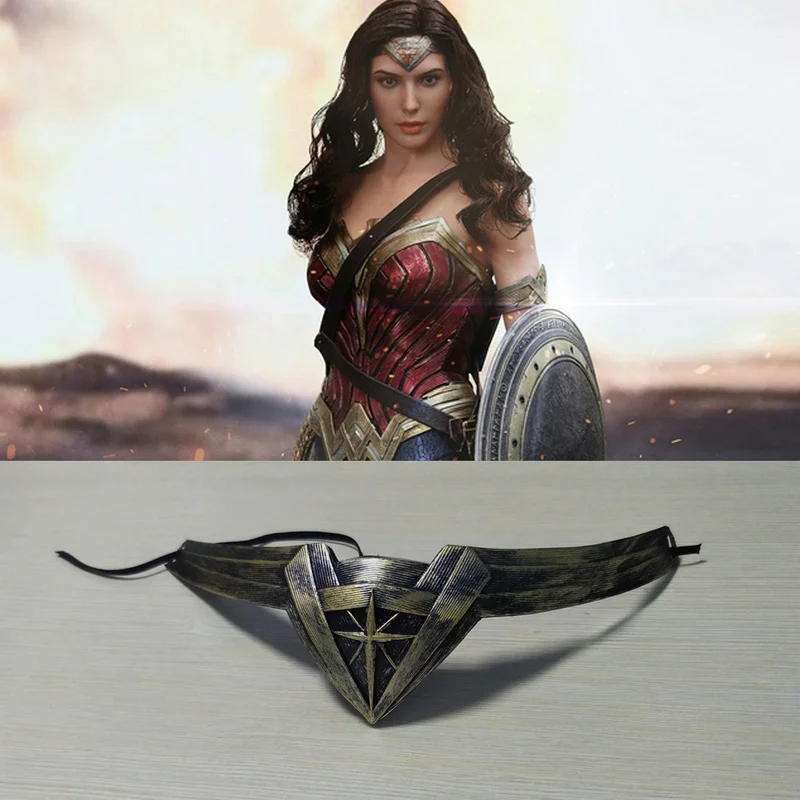 Halloween Superhero Headwear Accessories Props Woman Diana Prince Cosplay Tiara Headband Crown