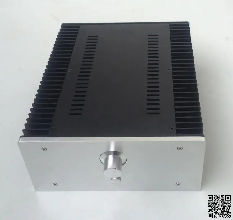 

2612 silver full Aluminum Preamplifier enclosure/amplifier chassis AMP BOX