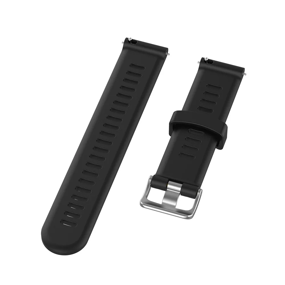 Thể thao Silicon Mềm Mại Thay Thế Dây Đeo cho Garmin Forerunner 245 M 245 Đồng Hồ Kiêm Vòng Đeo Tay Thông Minh Đeo Phụ kiện Dây Đeo