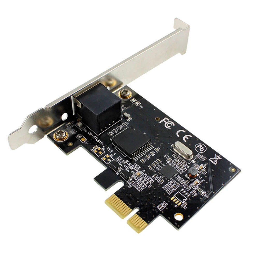 جديد 100/1000Mbps جيجابت إيثرنت PCI اكسبرس PCI-E بطاقة الشبكة 100/1000M RJ-45 RJ45 LAN محول محول شبكة تحكم