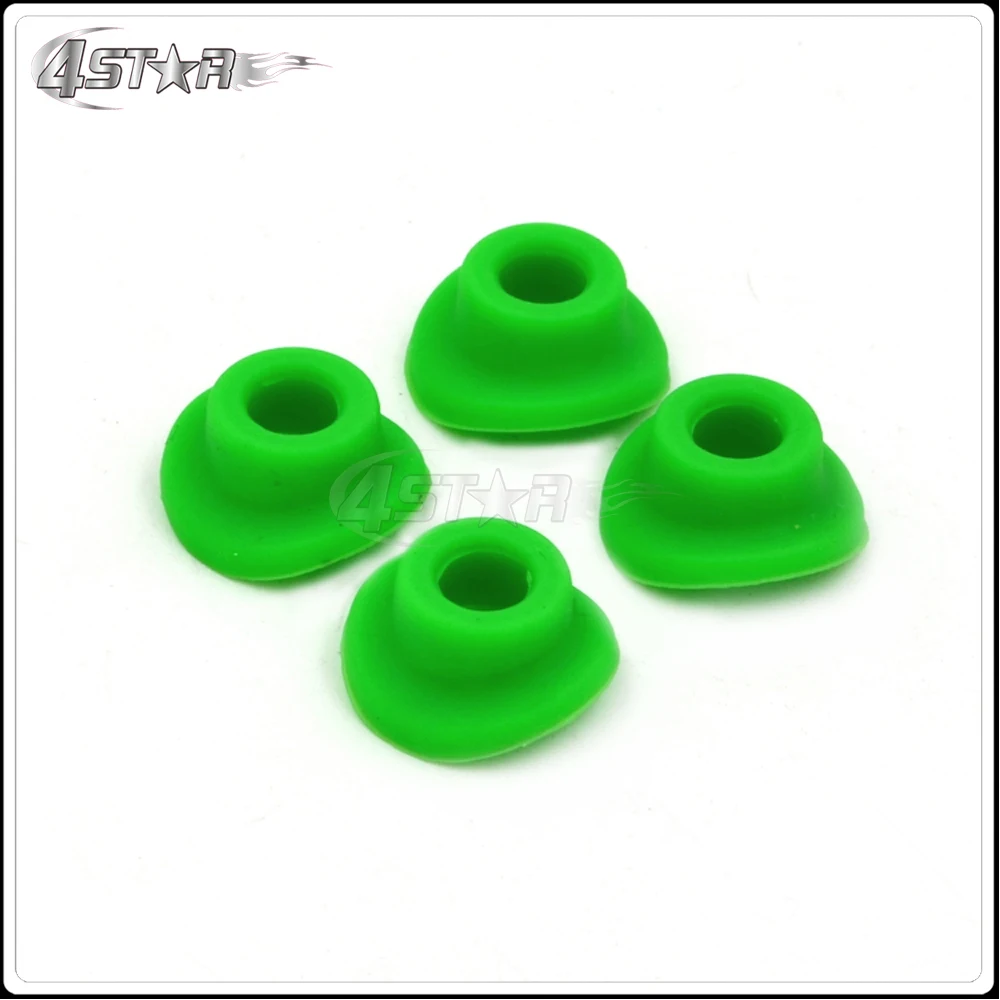 NEW SILICONE VALVE MOUTH WASHERS GASKET FOR KX KXF KLX KDX 125 200 220 250 300 450 650 RMZ250 CRF KTM KLX  MOTOCROSS SUPERMOTO