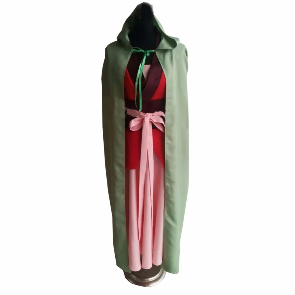 2018 Discounted Akatsuki no Yona Yona Cosplay Carnaval Costume Halloween Christmas Costume Full Set With Cloak