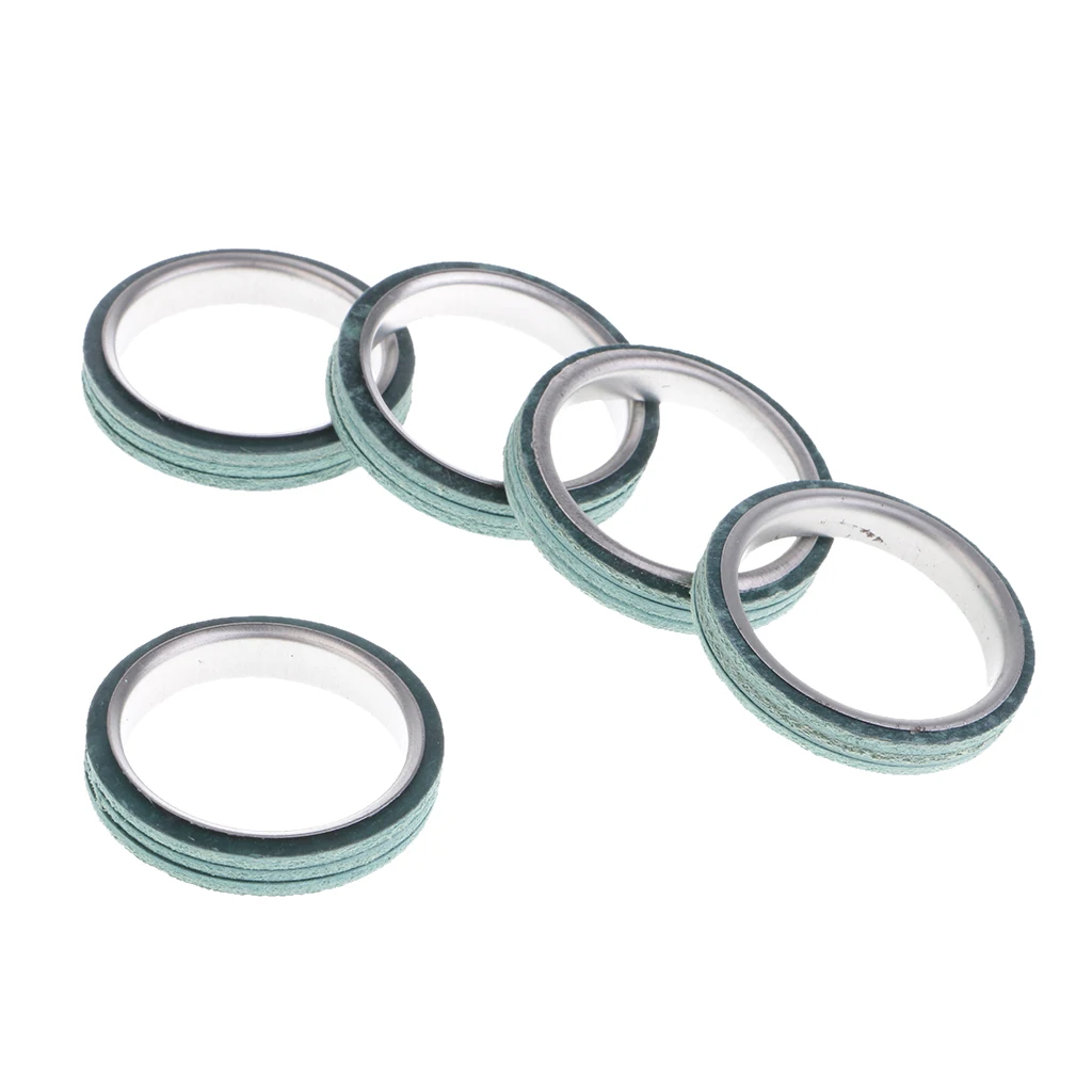 5Pcs Exhaust Muffler Pipe Gasket for GY6 125CC 150CC Engines Scooter Moped 30mm Guaranteed good quality