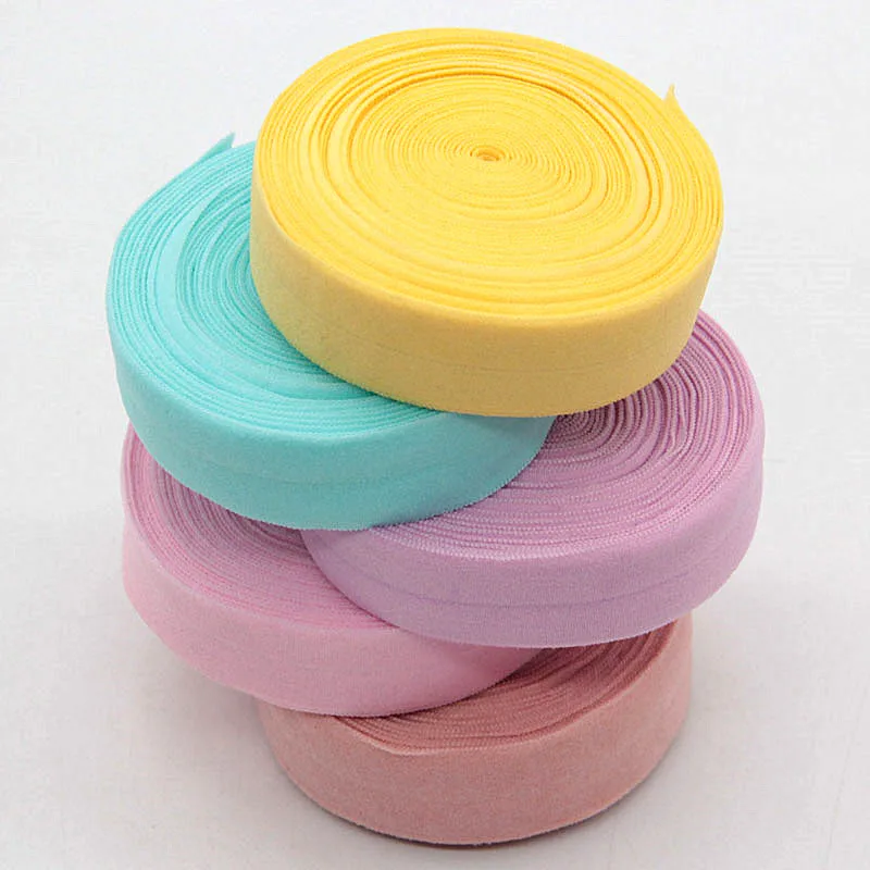 5meter 20mm Fold over Rubber Band Ribbon Elastic Band for Underwear Pants Bra Clothes Sewing Lace Fabric Garment Accessory