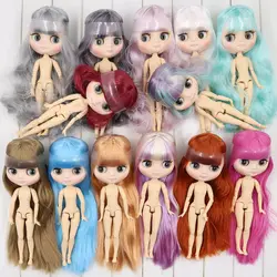 ICY DBS Middie Blyth doll No.5 Frosted skin 20cm 1/8 bjd joint body Hand gesture as Gift Neo