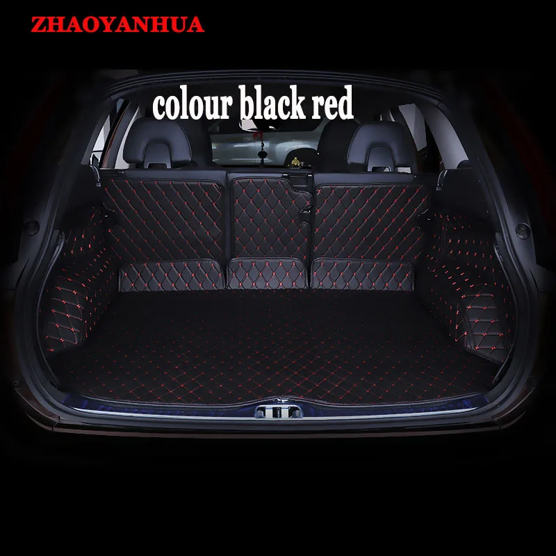 

Custom fit car trunk mat for VOLVO C30 S40 S60 S60L S80 S80L V40 V60 XC60 XC90 car styling heavy duty tray carpet cargo liner