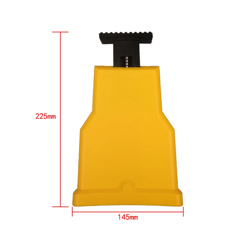 Affûteur de dents de scie à chaîne Portable, système d'outils d'affûtage de chaîne, outils de travail du bois, affûtage rapide pour tronçonneuse jaune