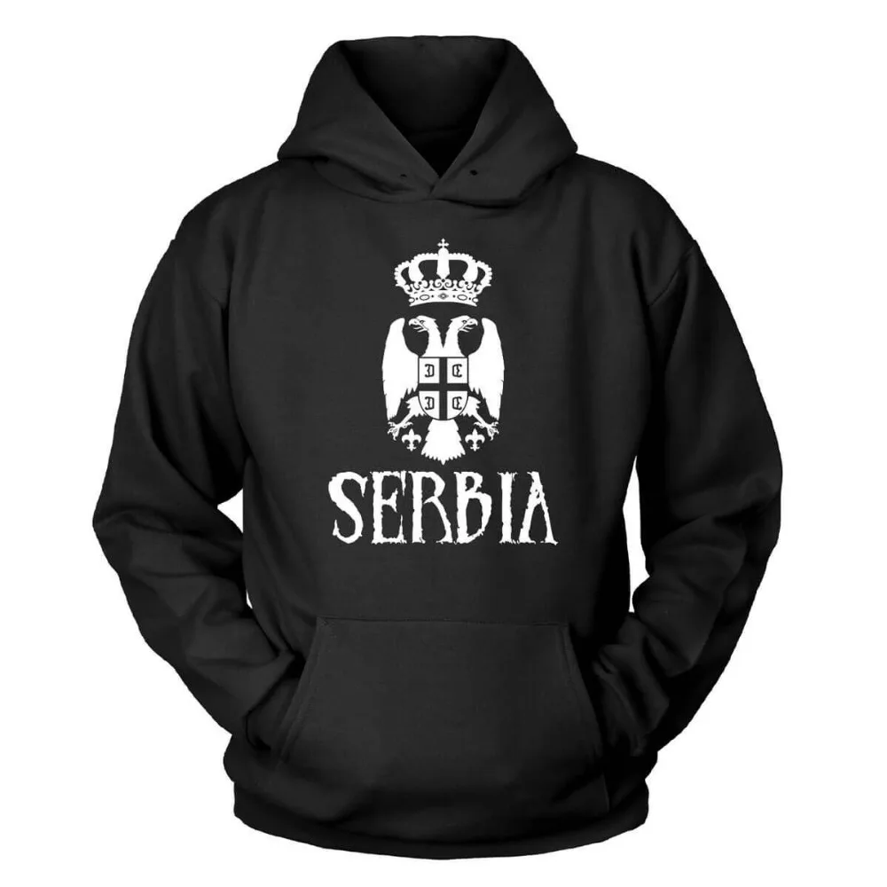 

2019 Fashion New Serbia Kapuzenpullover O-Neck Hoodie Sweatshirt