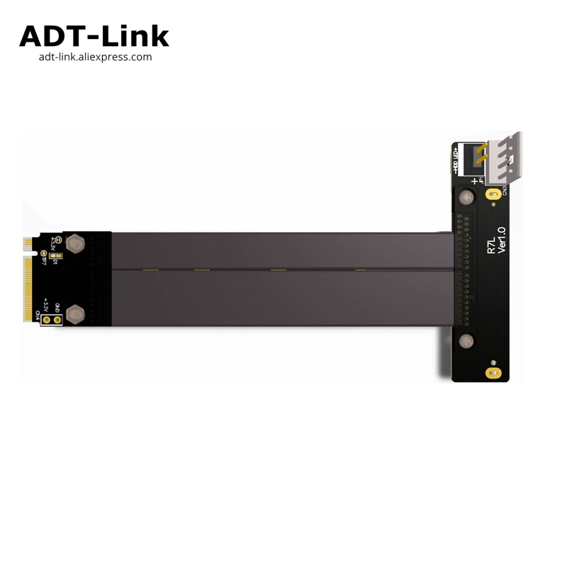 

U2 interface SFF-8639 ( U.2 ) to M.2 NVMe NGFF Key M key-M M2 Adapter Riser Card Ribbon extender Cable 30cm For U.2 NVME SSD