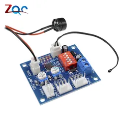 DC 12V 5A PWM PC Fan Temperature Manumotive Speed Controller Module CPU High-Temp Alarm With Buzz Probe For Arduino Heat Sink