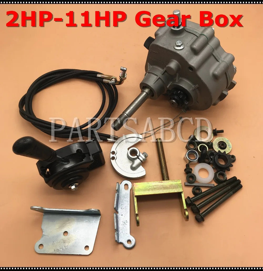 Universal Go Kart Forward Reverse Gear Box For 3/4\