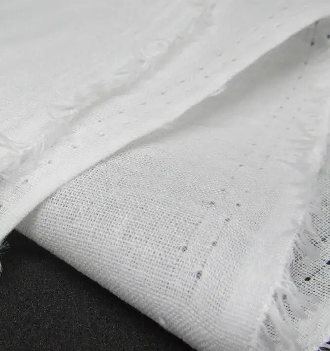 2 meter Craft White Interlining Cloth Lining Fusible Interlinings Garment Sewing Accessories Lining Soft Side Sticky Lining