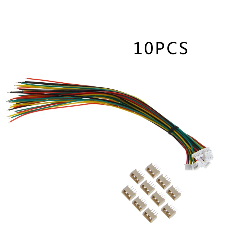 10pcs Mini Micro 1.5mm ZH 3-Pin 1.25mm 4-Pin with Wire JST T-1 Connector