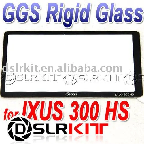 GGS LCD Screen Protector glass for Canon IXUS 300 HS