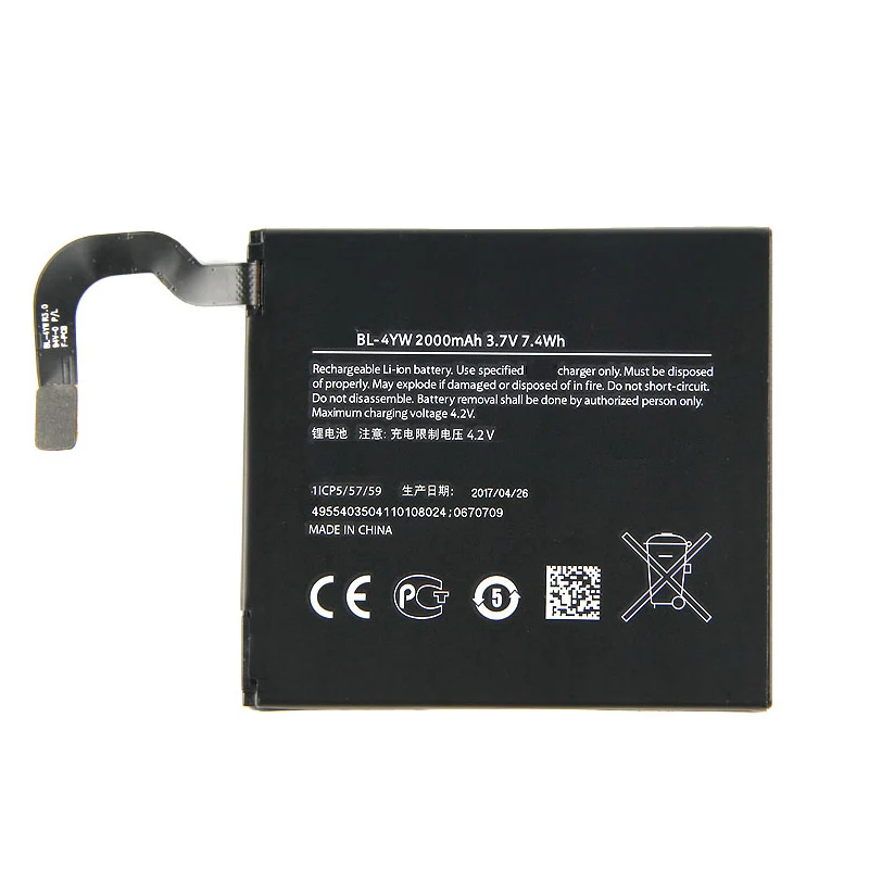 Original BL-4YW phone battery for Nokia Lumia 925T 925 BL4YW  BL-4YW 2000mAh