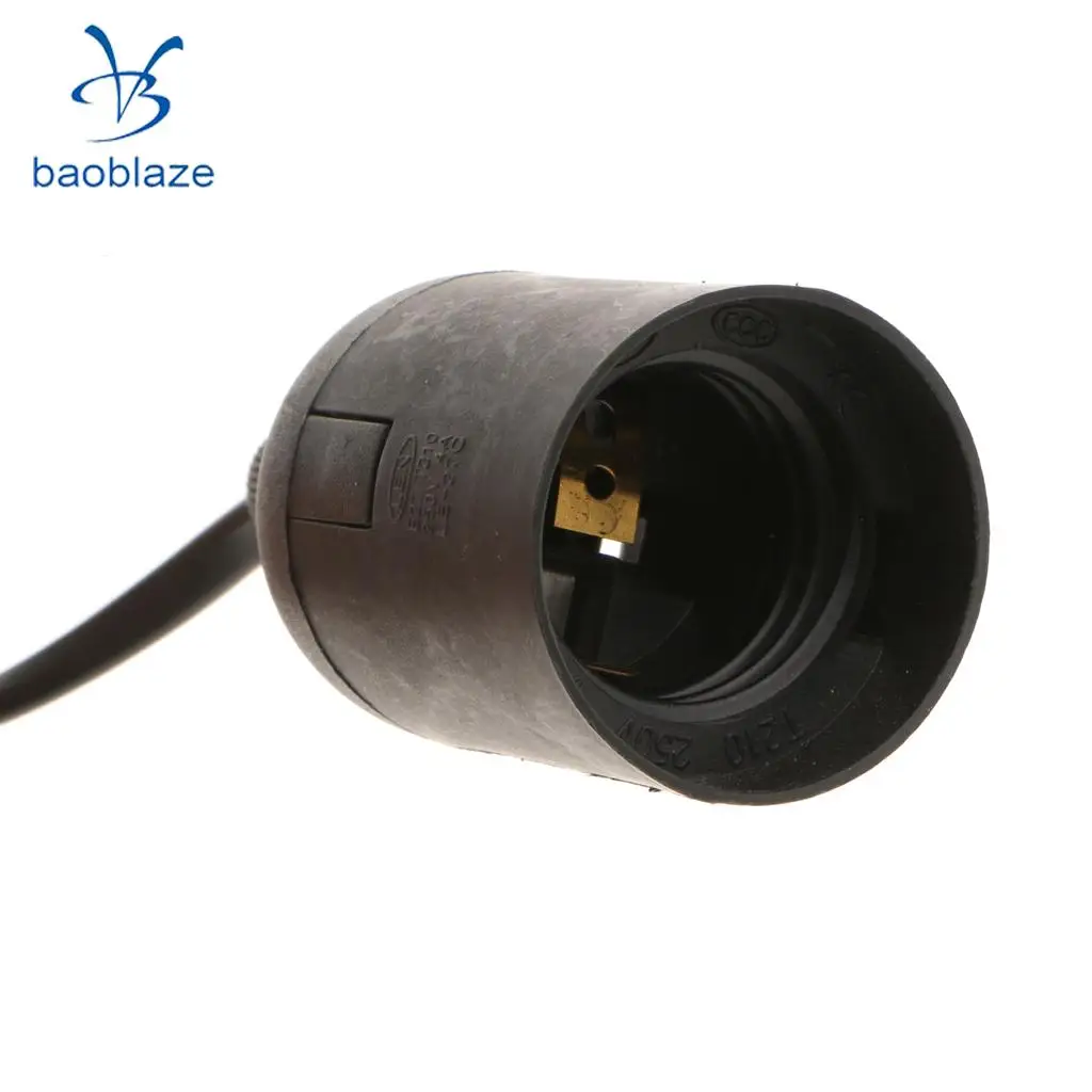 1.5m E27 Plug-In Hanging Pendant Light Lamp Bulb Socket to AU Plug-in Power Cable Adapter