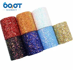 G-18930-8 2 Yard/lot 3''75mm New Shiny Chunky Glitter Ribbon Blingbling Soft Fabric Gift Package Handmade Material DIY Hairbow